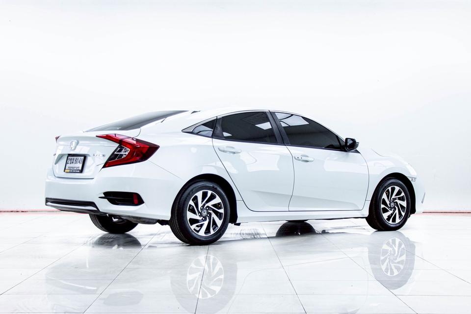 HONDA CIVIC 1.8 E FC AT 2021ซีดาน C-Segment โฉม FC หล่อ+ขับดี+อะไหล่ง่าย รูปที่ 4