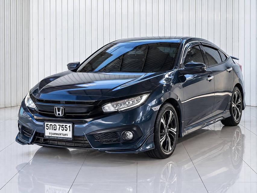HONDA CIVIC, 1.5 TURBO RS ปี 2017 สีนำ้เงิน โฉม FC-FK ปี16-21 รูปที่ 3