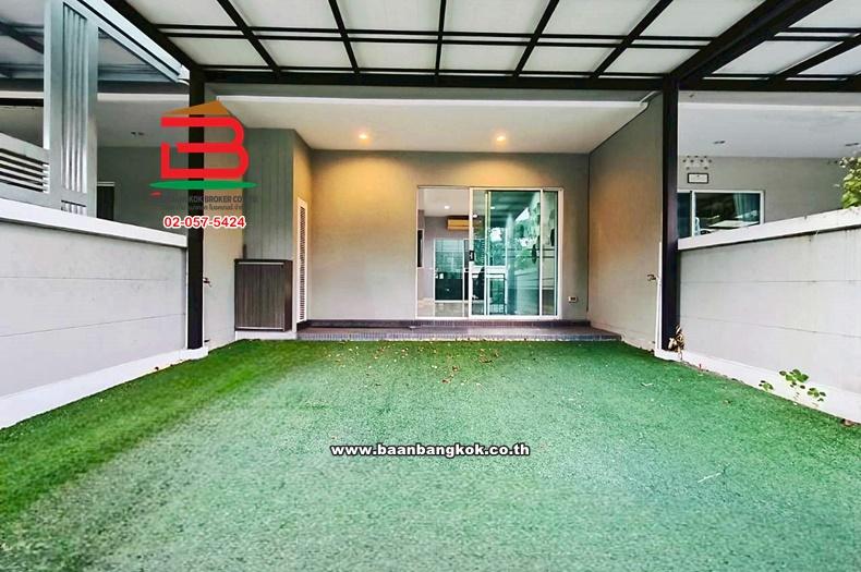 ทาวน์เฮาส์ หมู่บ้าน The Metro รัตนาธิเบศร์ ไทรม้า เนื้อที่ 18.7 ตร.ว ทำเลดี ใกล้ BTS สถานีไทรม้า ตำบลไทรม้า อำเภอเมืองนนทบุรี จังหวัดนนทบุรี 2