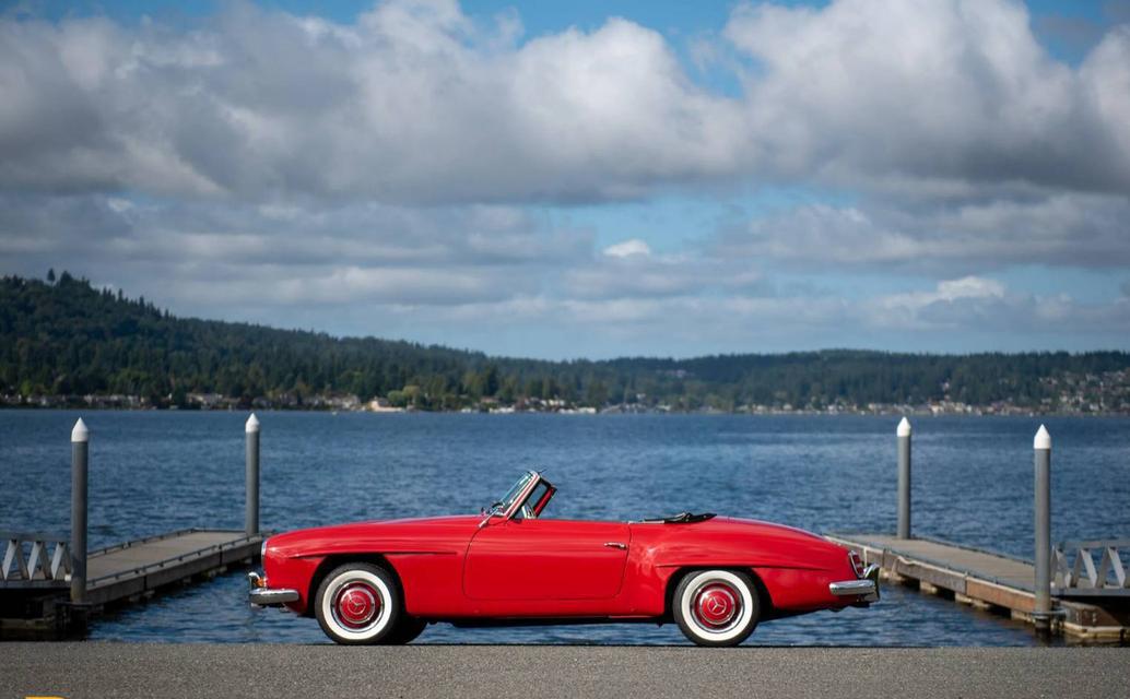 1955 MERCEDES BENZ 190 SL ROADSTER COLLECTING CARS รูปที่ 2