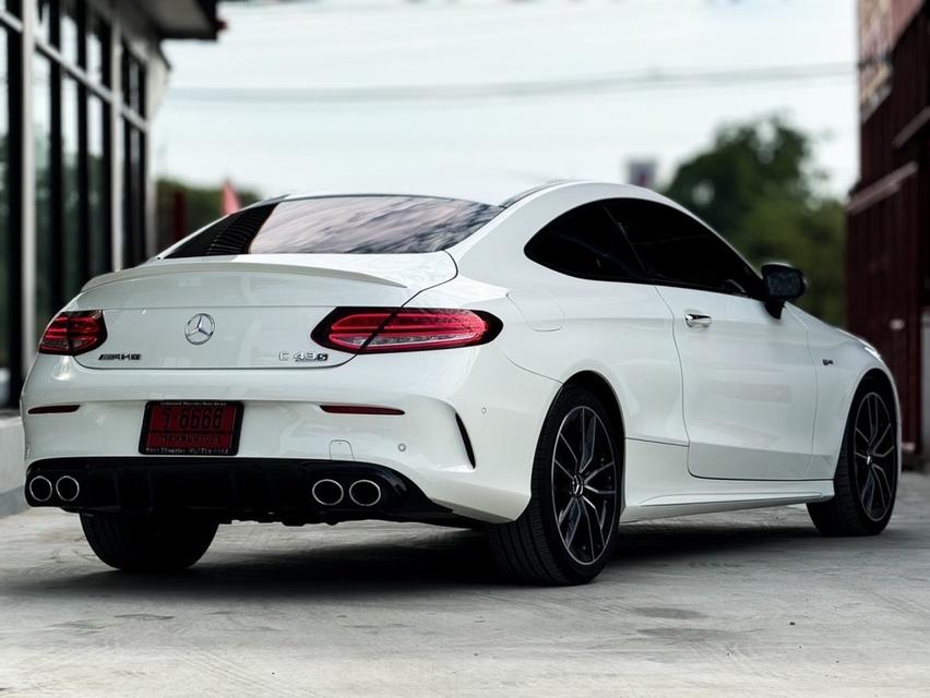 รหัสรถ MCA6666  2019 BENZ AMG C43 COUPE FACELIFT 390 HP 12