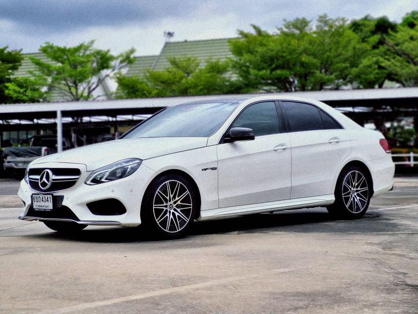 Benz E 200 AMG Sport Package Facelift ปี 2014 ไมล์ 144,xxx km.