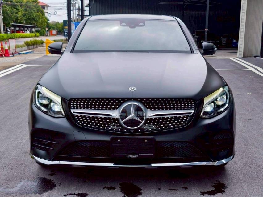 รหัสรถ KPV53 2018 Benz GLC250 Coupe AMG Plus สีเทา WRAP ดำ 18