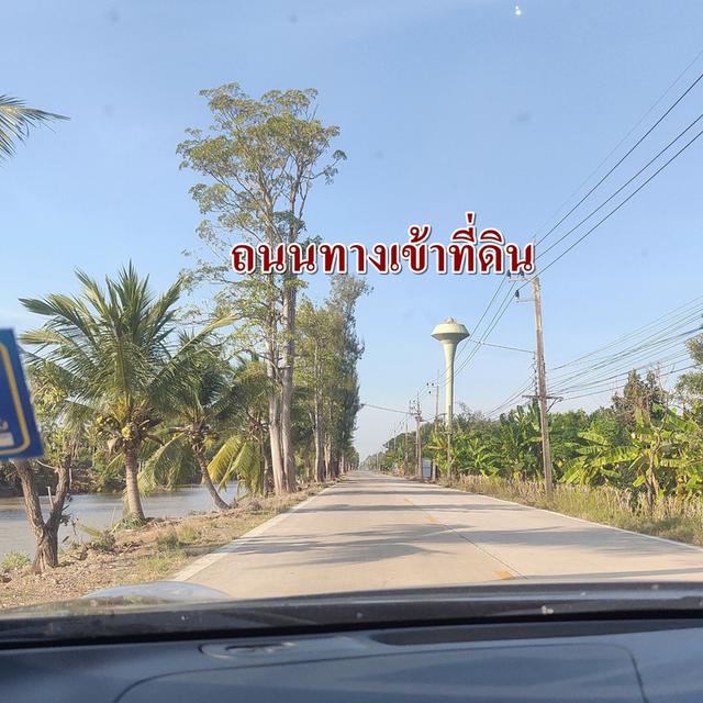 ขายที่ดิน 10ไร่ หนองเสือ คลอง9 ติดถนนคอนกรีต 2
