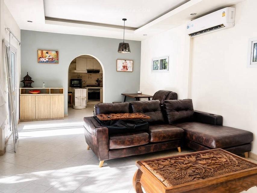 For Rent — Cherry Blossom 1 Pool Villa near Mabprachan Lake Land size: 100 sq.wah• 3 bedrooms• 3 bathrooms• Private swimming pool 2