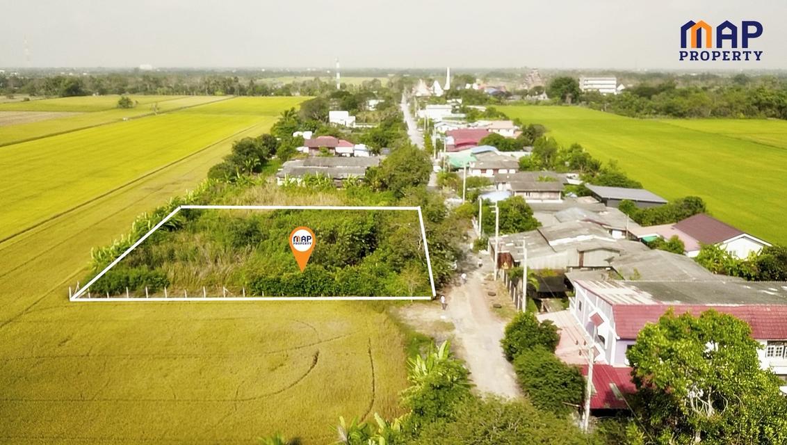 ที่ดินเปล่า 1 ไร่ ใกล้ถนนคลอง 13 หนองจอก ใกล้ชุมชน วัดแสนเกษม 2