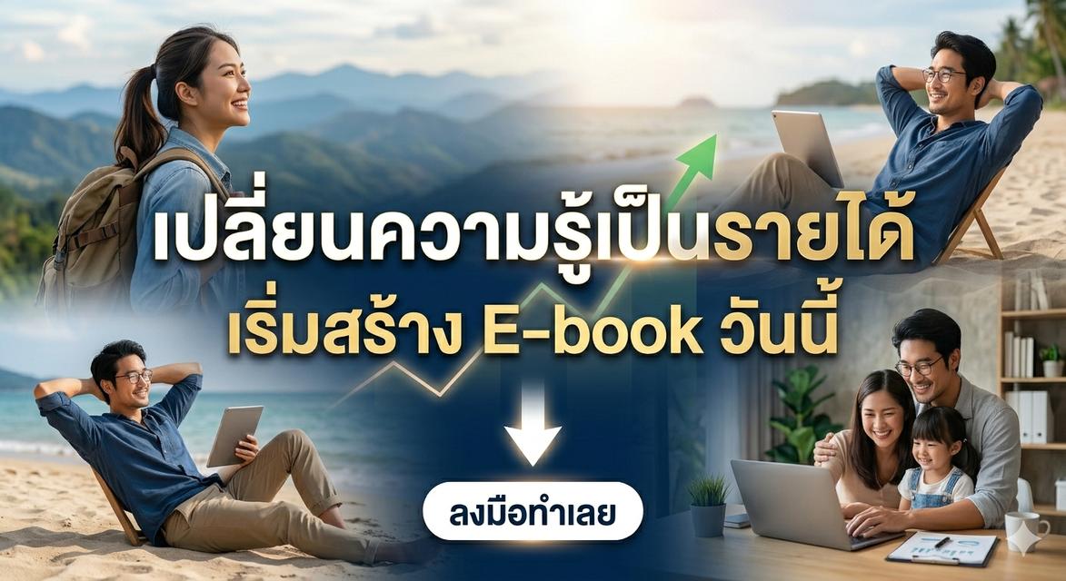 ebook dital product ใช้วิชา ทักษะ ความรู้ที่คุณมี เปลี่ยนเป็น สินค้า ดิจิตอล