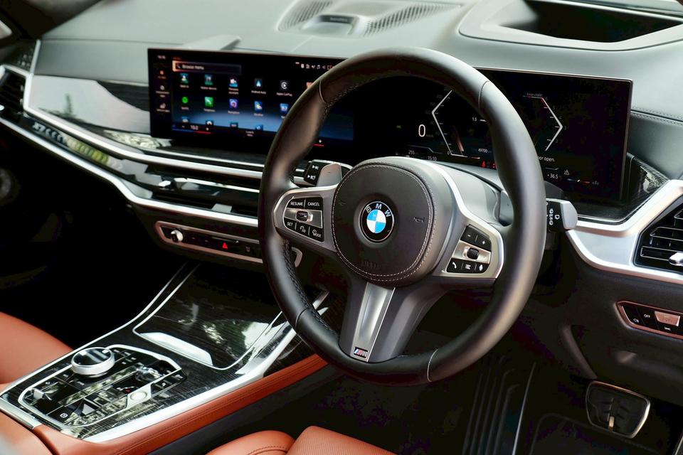 BMW X7 xDrive40d M-Sport (G07) LCI ปี 2024 สีดำ ราคาเร้าใจ รูปที่ 12
