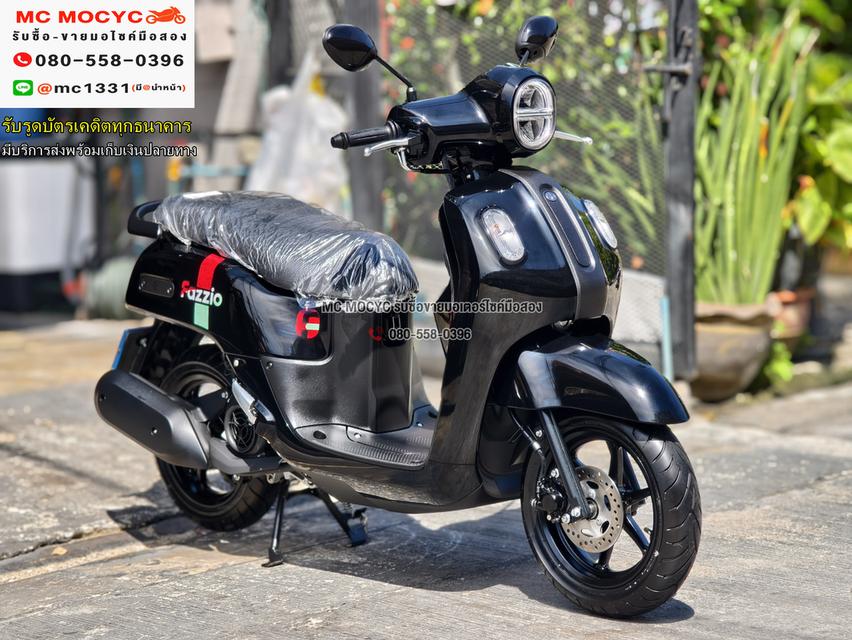 Fazzio 125 2025 วิ่ง100โล มีระบบYconnect กุญแจบุคเซอวิสครบ NO1217    3