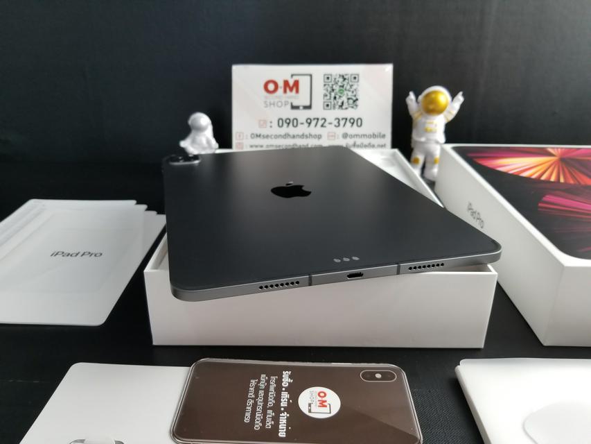 รูป ขาย/แลก iPad Pro (2021) 11นิ้ว 128GB Cellular Space Gray ศูนย์ไทย สวยมากๆ แท้ ครบยกกล่อง เพียง 27,900 บาท  3