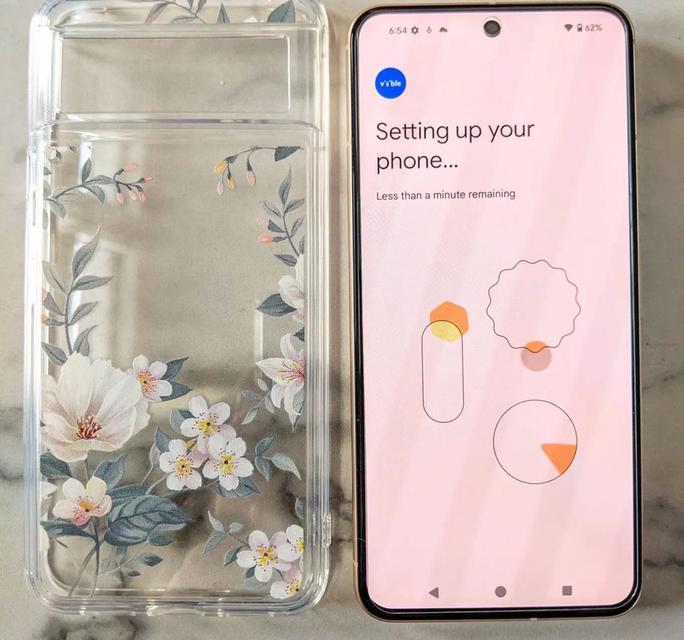 โทรศัพท์ Google Pixel 8 มือสอง สีส้มพลาสเทลสวยมาก 3