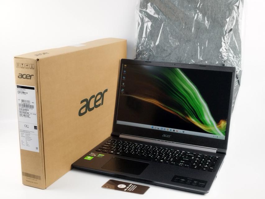 ขาย/แลก Acer Nitro5 AN515-57-775P Core i7-11800H Ram8 SSD512 RTX 3050 Ti ศูนย์ไทย ประกันศูนย์ ใหม่มาก เพียง 24,900 บาท  1