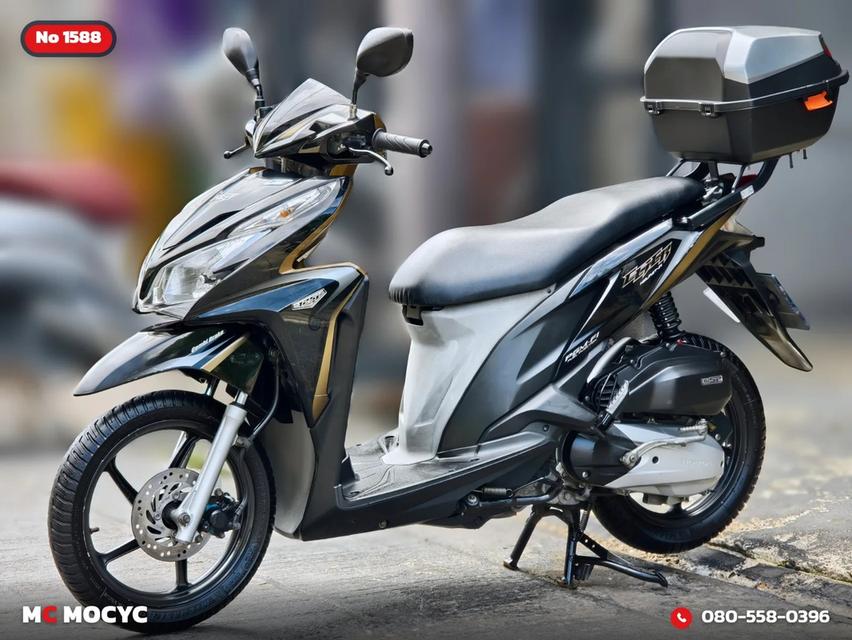 Honda Click 125i 2012 วิ่ง30000โล รุ่นTOP รถบ้านแท้มือเดียว เครื่องท่อเดิม มีเล่มเขียวชุดโอนครบ No.1588 รูปย่อยที่ 3