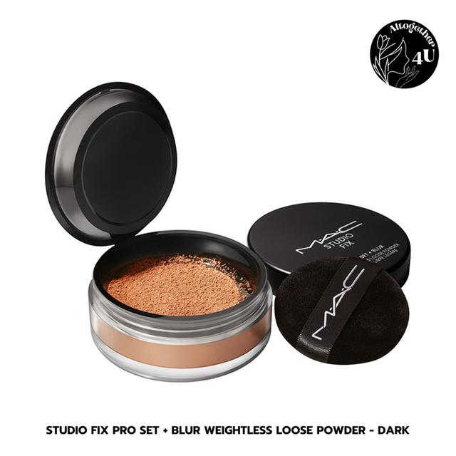 M•A•C STUDIO FIX PRO SET + BLUR WEIGHTLESS LOOSE POWDER 5