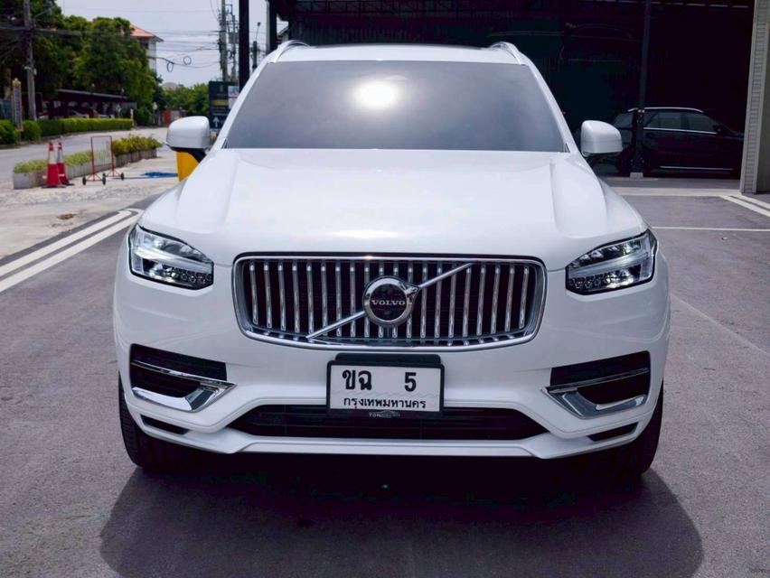 รหัสรถ KPV8 2025 Volvo XC90 Recharge AWD Inscription Plug-in Hybrid สีขาว เลขไมล์ 706 KM 18