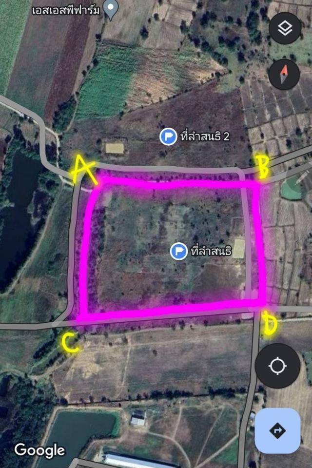 ขายที่ดิน 5แปลง ลำสนธิ จังหวัดลพบุรี ติดถนนสาธารณะ 3 ด้าน 1