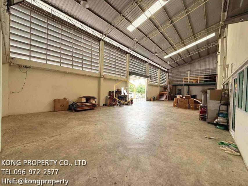 ให้เช่าโกดัง ลาดหลุมแก้ว ปทุมธานี ใกล้ถนนบางบัวทอง - สุพรรณบุรี ขนาด 1 ไร่ 4