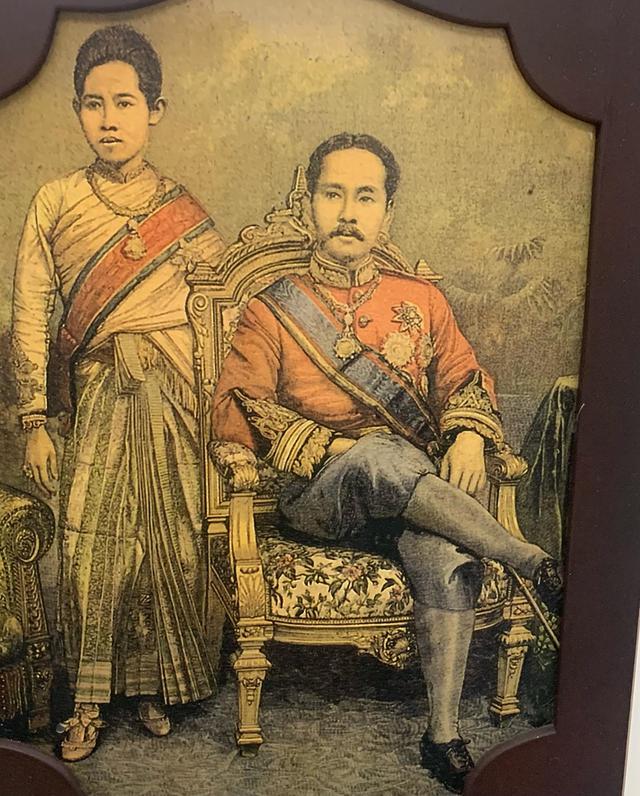 ภาพพิมพ์บนแผ่นไม้ ร.5 2