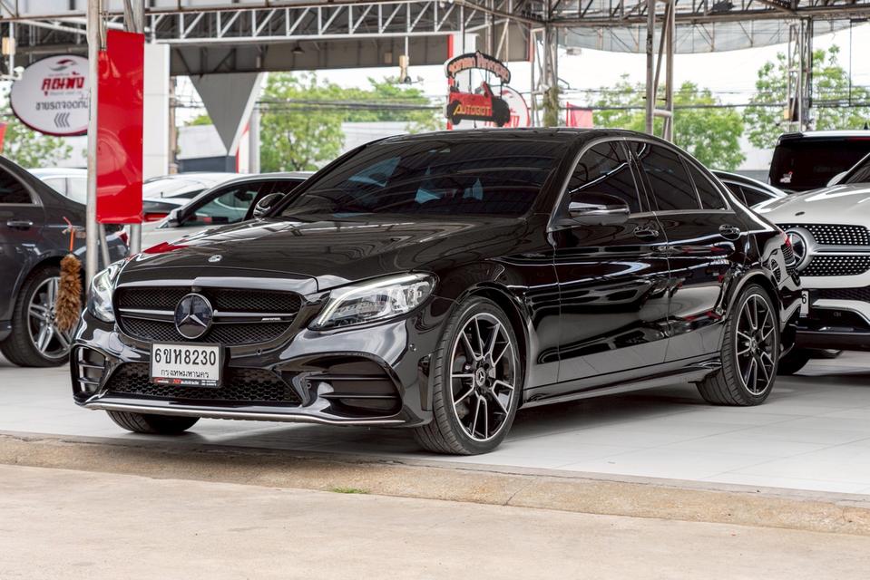 รหัสรถ NP8230 รุ่นรถ : BENZ C220d AMG DYNAMICปีรถ : 2019 รูปที่ 9