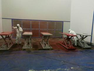 รับออกแบบขายติดตั้ง ห้องพ่นสีเฟอร์นิเจอร์ ห้องพ่นอบสีรถขนาดใหญ่ ห้องพ่นอบสีรถมอเตอร์ไซด์ ห้องพ่นสีม่านน้ำ ห้องพ่นสีฟิลเตอร์ บูธพ่นสีม่านน้ำ ห้องพ่นสี