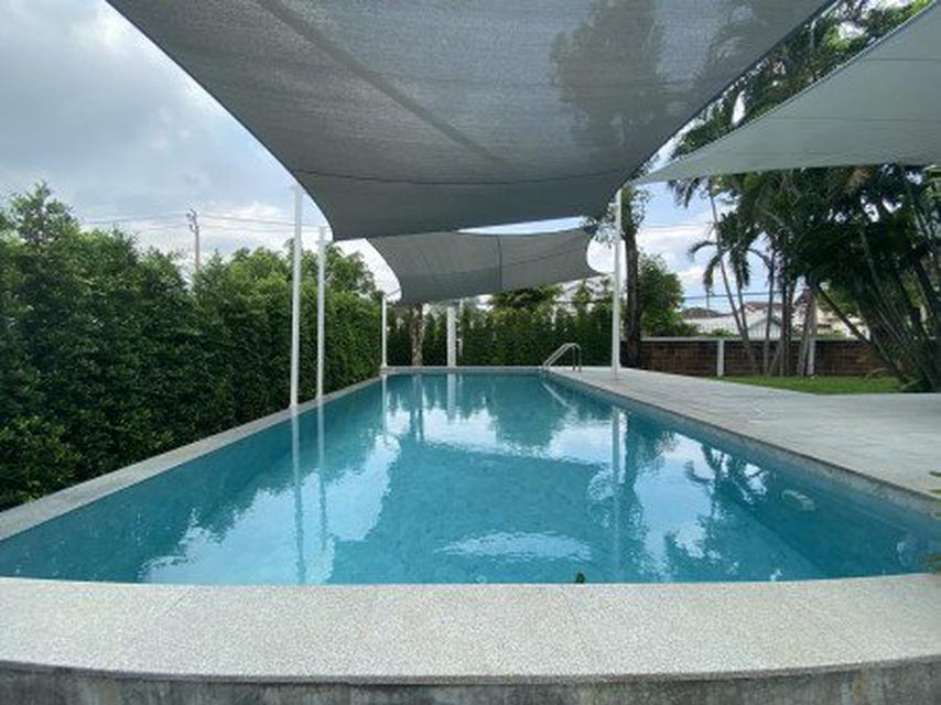 รูป Pool Villa For Rent Bangna Srinakarin with wide garden 4 bedroom 5 bathroom 2