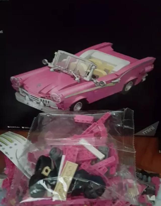 ขาย เลโก้ pink cabriolet 3