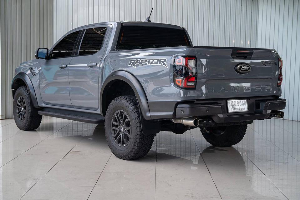 #FORD RANGER, 3.0 RAPTOR ECO BOOST 4WD ปี 2022 สีเทา โฉม DOUBLE CAB✅ รถออกศูนย์ป้ายแดงมือเดียว✅ เลข รูปที่ 6