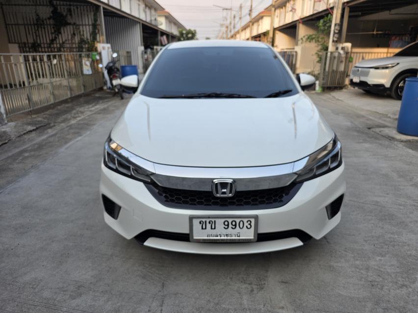 HONDA CITY TURBO 1.0 SV HATCHBACK AT ปี 2021 สีขาว วิ่งน้อย