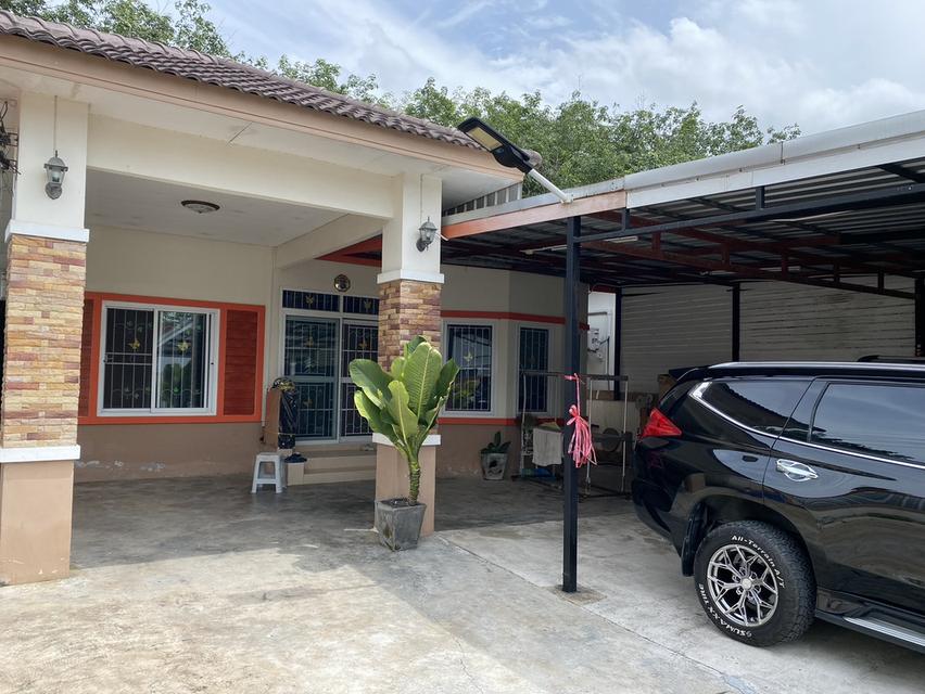 🏠 ขายบ้านเดี่ยว 1 ชั้น (2 ห้องนอน 2 ห้องน้ำ) เนื้อที่ 66 ตร.ว. โซนปลวกแดง ระยอง จอดรถได้ 4 คัน เจ้าของขายเอง 5