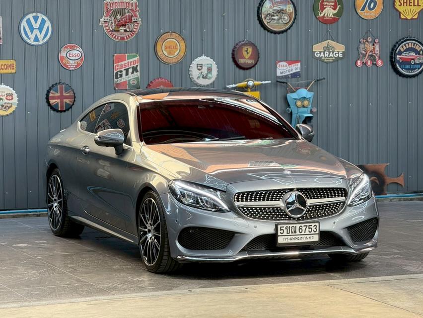 Benz C250 2.0 COUPE AMG ปี 2017
