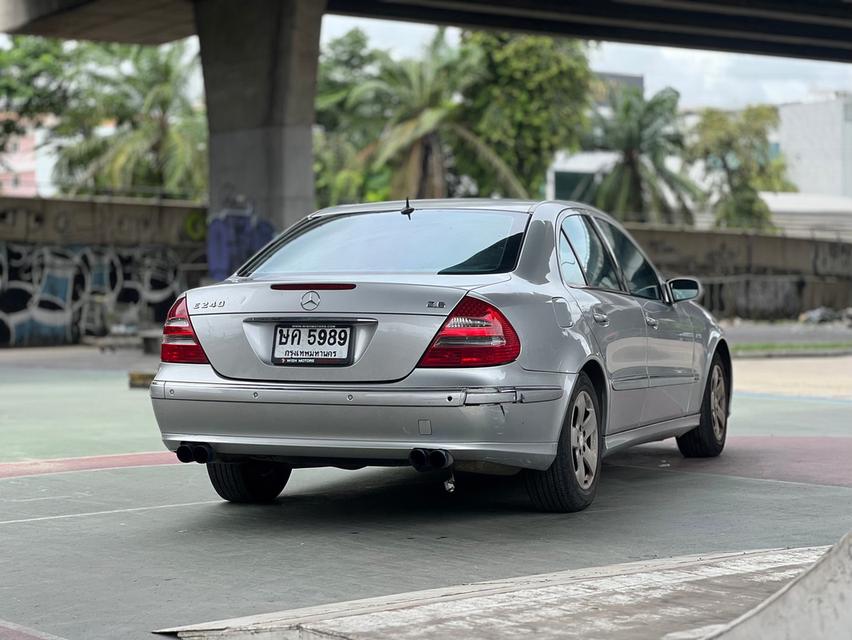 ขายรถ Benz E240 W211 ปี 2003 สีเทา เกียร์ออโต้ 5