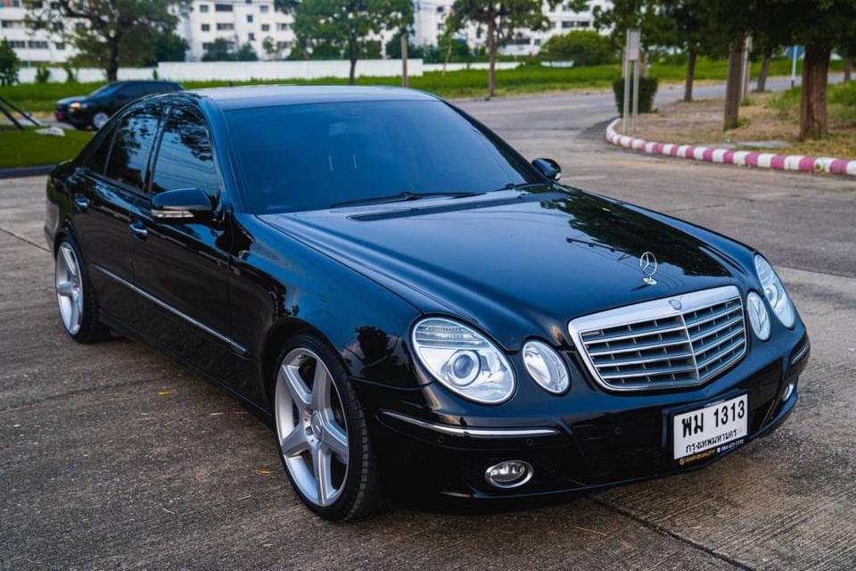 Mercedes-Benz E200 Kompressor 1.8 W211 ปี 2009 รถยอดนิยม หน้าธนู Fulloption !! ราคานี้ไม่รวมป้ายนะครับ  ขับนิ่ม ๆ  สบายย 2