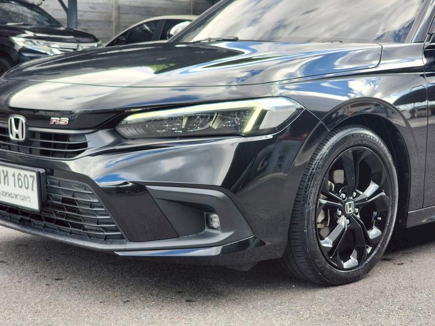 HONDA CIVIC FE Sedan 4dr CVT FWD 1.5 TURBO RS Y22. สีดำ