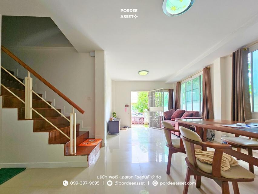 ขาย!! ทาวน์โฮม 2 ชั้น บ้านอาภากร2 ศาลายา พุทธมณฑล หลังริม 5