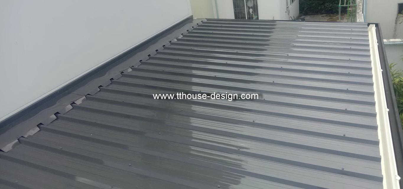 รับเหมา ต่อเติม โครงหลังคาเหล็ก หลังคา กันสาด เทพื้น ปูกระเบื้อง 095-0920028 6