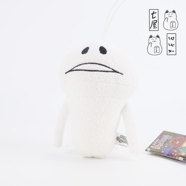 พวงกุญแจ ตุ๊กตา เห็ดนาเมโกะ ・ ชิโร่นาเมโกะ 🍄 White Nameko ~ FuRyu ~ Keychain ~ Standard 15 cm 🎌 รูปที่ 3