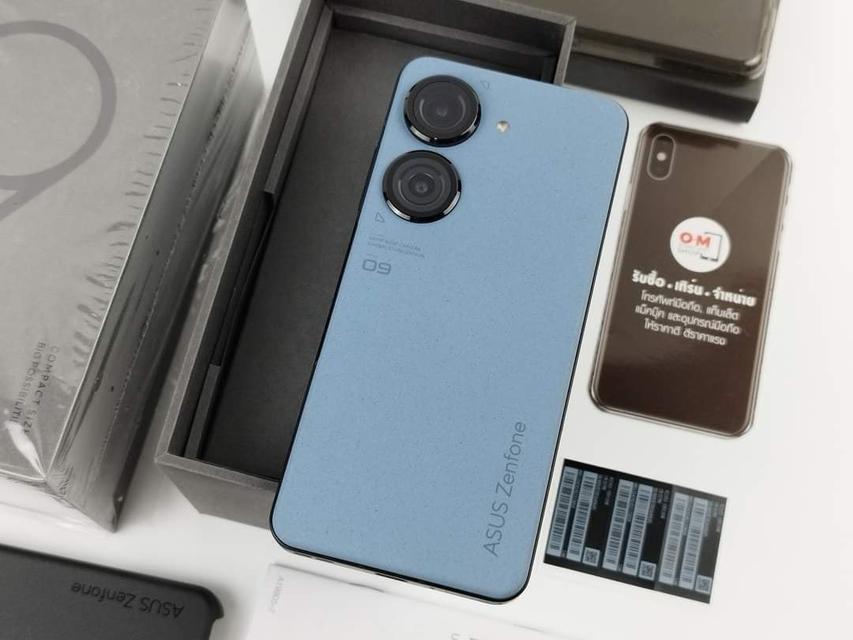 ขาย/แลก Asus Zenfone9 8/128GB สี Blue สภาพสวยมากๆ Snapdragon8+ Gen1 แท้ ครบกล่อง เพียง 21,990 บาท 3