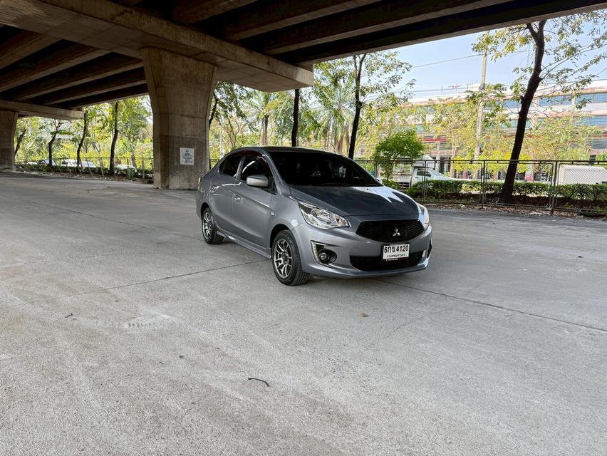 Mitsubishi Attrage 1.2GLX ปี 2017 เพีย199,000บาท ไมล์105xxx  เครื่องยนต์เกียร์ช่วงล่างดี แอร์เย็นฉ่ำ *ดูรถกทม ซอยประดิษฐมนูธรรม5 *0864368852เอ็มครับ*L รูปที่ 3