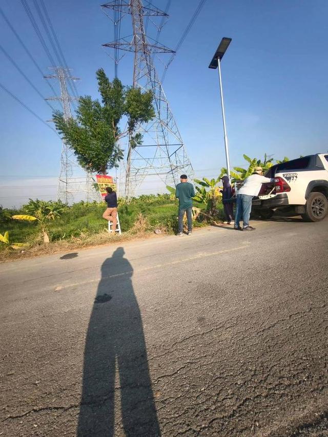 ขายถูกที่ดิน 150 ตรว ติดถนนสาธารณะ ซ.บ้านคลองฝรั่ง ไทรน้อย นนทบุรี 3