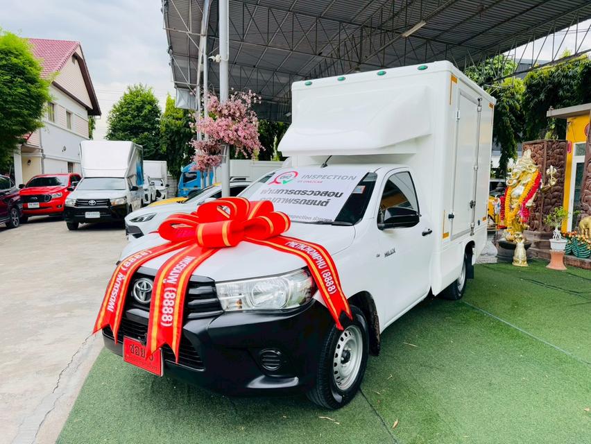 ตู้แห้ง เปิดได้2ด้าน ✔️ยางใหม่ 4 เส้น ✔️ไมล์แท้ 98,xxx กม TOYOTA REVO Singlecab 2.4 J Plus ปี 2019