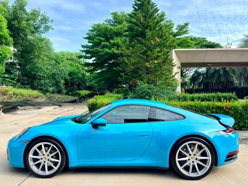 #Porsche911Carreraมีไฟแนนซ์เหลือ #ขายดาวน์ รถ AAS Porsche 992 Carrera 2020 สี Miami Blue รูปที่ 5