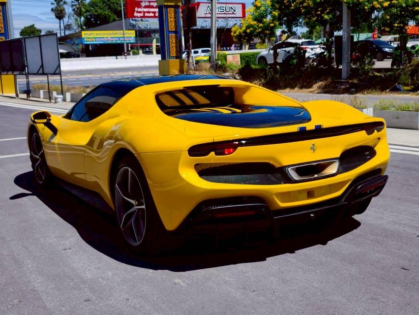 รหัสรถ KPV53 2025 Ferrari 296 3.0 GTB Coupe สีเหลือง GIALLO MODENA DS 4305  16