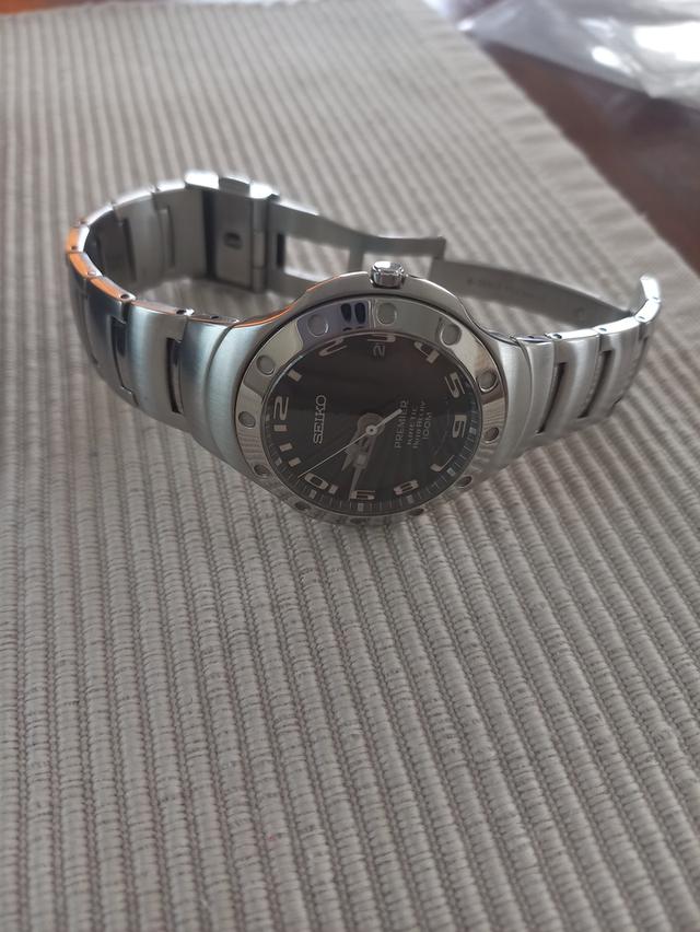 นาฬิกา Seiko Premier Kinetic Auto Relay  รหัสตัวเรือน 5J22-0D60 รูปที่ 8