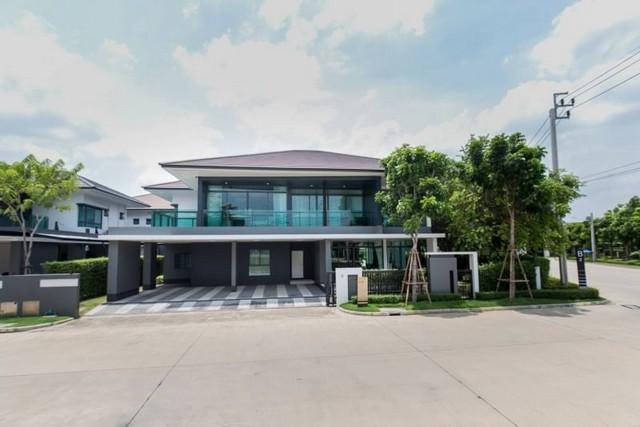 ให้เช่าบ้านเดี่ยว 2 ชั้น เศรษฐสิริ กรุงเทพกรีฑา 5 ห้องนอน 5 ห้องน้ำ พื้นที่ใช้สอย 393 ตรม.หลังมุม พื้นที่สวนข้างบ้าน จอดรถได้ 4 คัน พร้อมเ 1