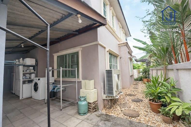 ขายบ้านเดี่ยว 2 ชั้น หมู่บ้าน เค.ซี.พาร์ควิลล์ 2  ซอยเลียบคลองสอง29 ใกล้ทางด่วนกาญจนาภิเษก 13