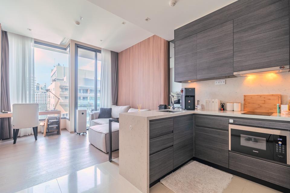 เช่า/ขาย 1BR 46.5sq.m. Fully furnished The Esse Asoke Fl. 28 12