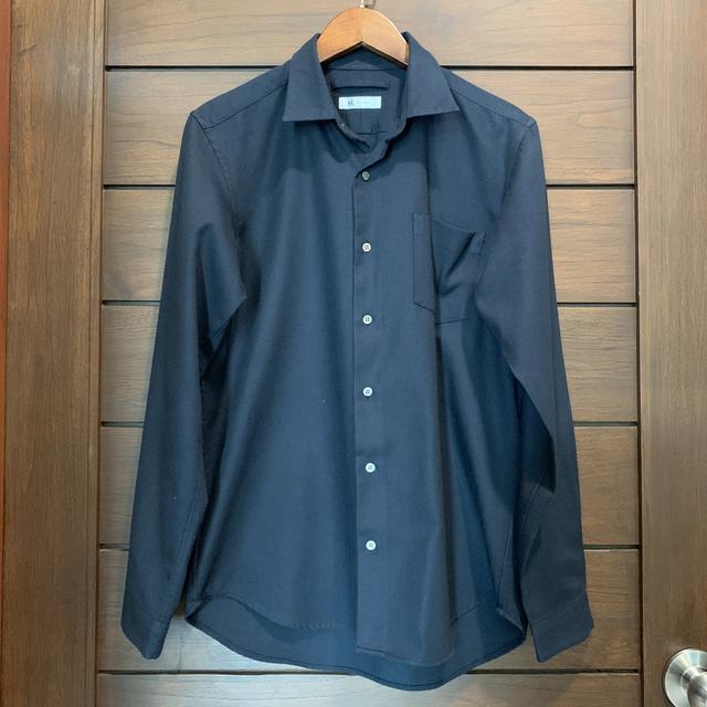 เสื้อเชิ้ต สีดำ tk. Takeo Kikuchi