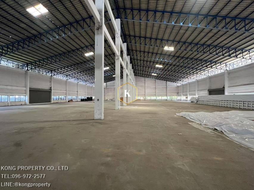 ให้เช่าโกดัง สุขสวัสดิ์ พระสมุทรเจดีย์ สมุทรปราการ พื้นที่ 3 ไร่ 2