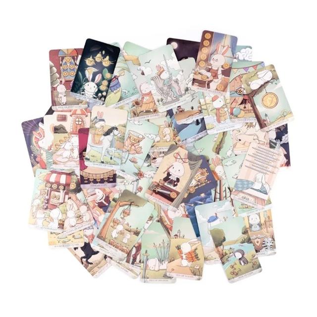 ð Discover Cosmic Wisdom with the Creative Starry Rabbit Tarot â A Mindful Deck for Family Fun! 6