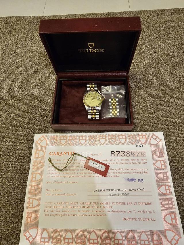 ⌚ TUDOR VINTAGE TWO-TONE | 1995 รูปที่ 7